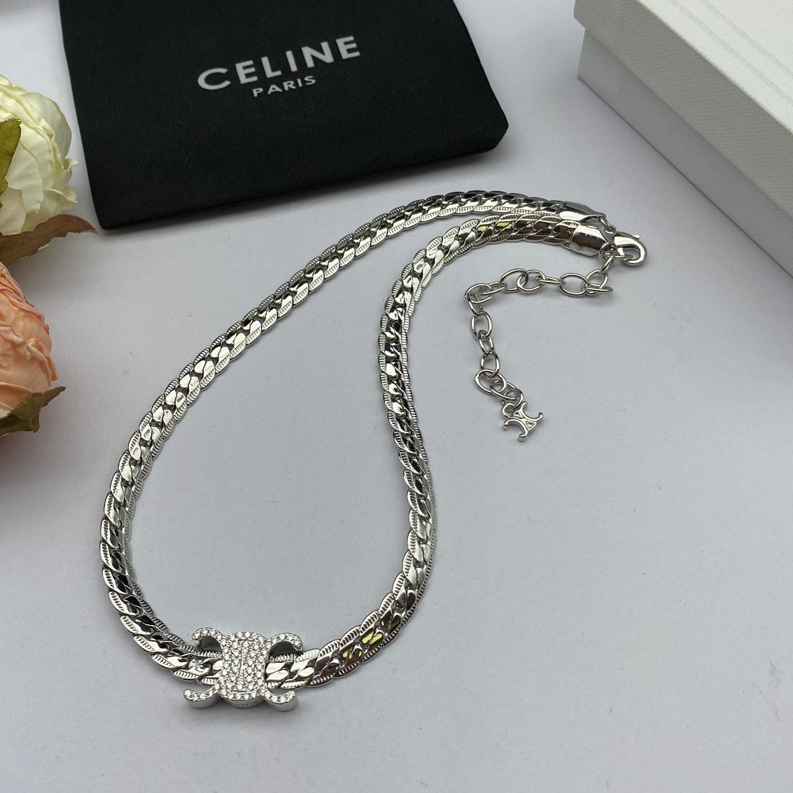 18K Celine Chain Necklace