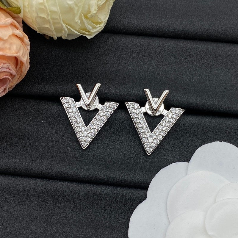18K Valentino Valentino Diamond Earrings