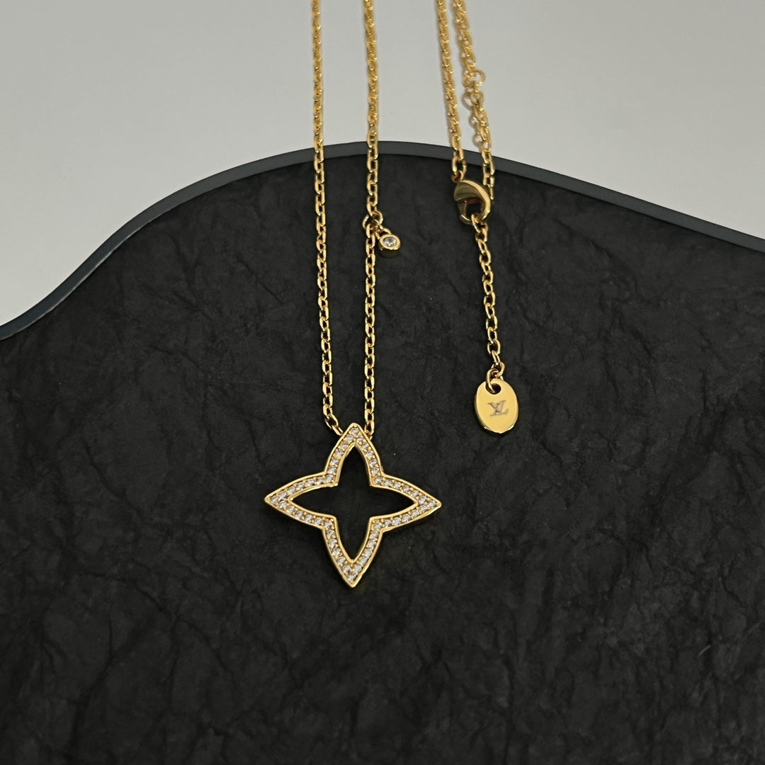 18K Louis Vuitton Blossom Pendant Necklace