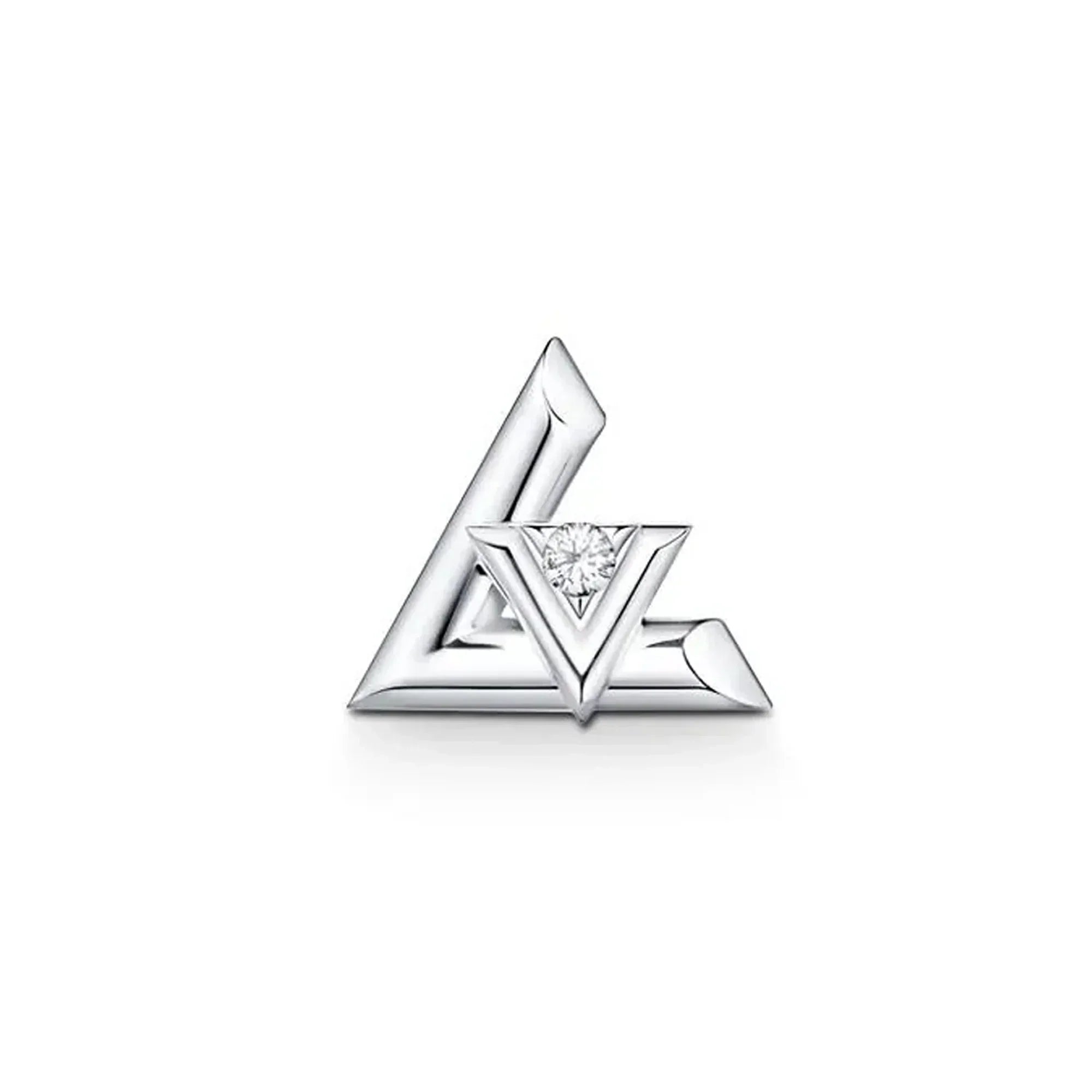 18K Louis Vuitton Volt One Earrings